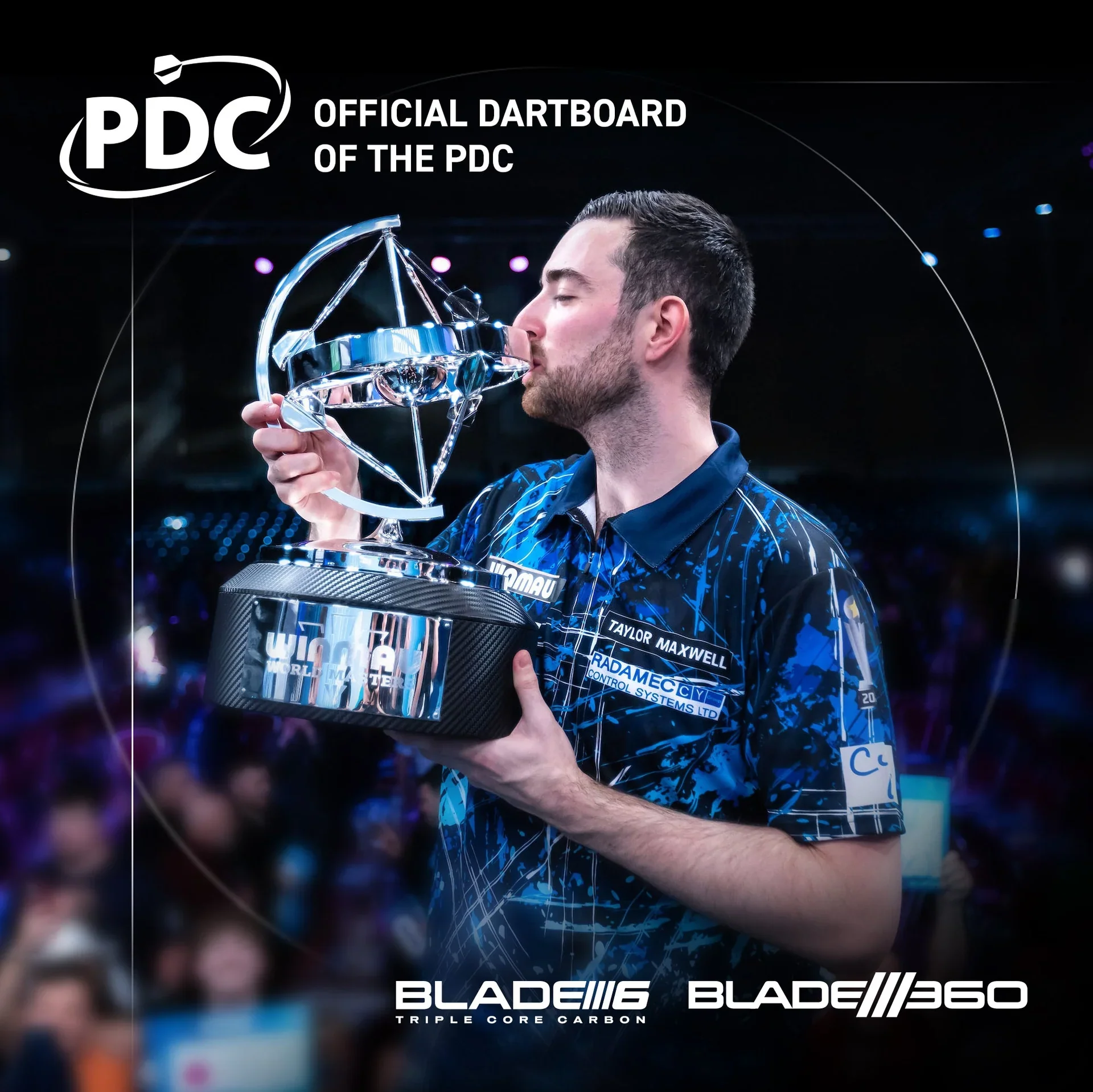Blade 360 Triple Core Dartboard Official PDC Match Quality - Image 11