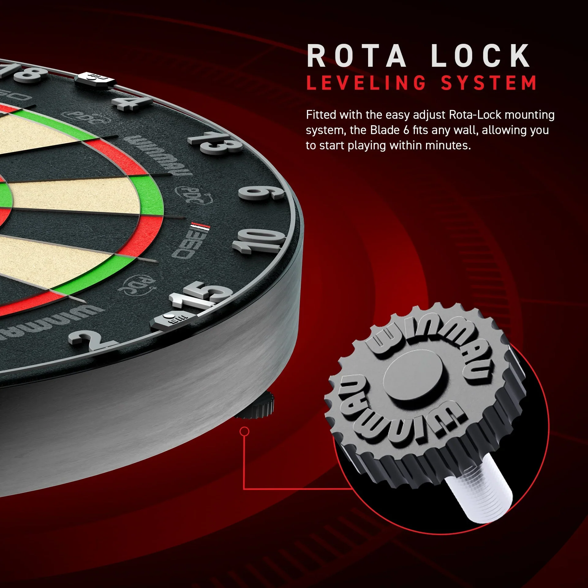 Blade 360 Triple Core Dartboard Official PDC Match Quality - Image 6