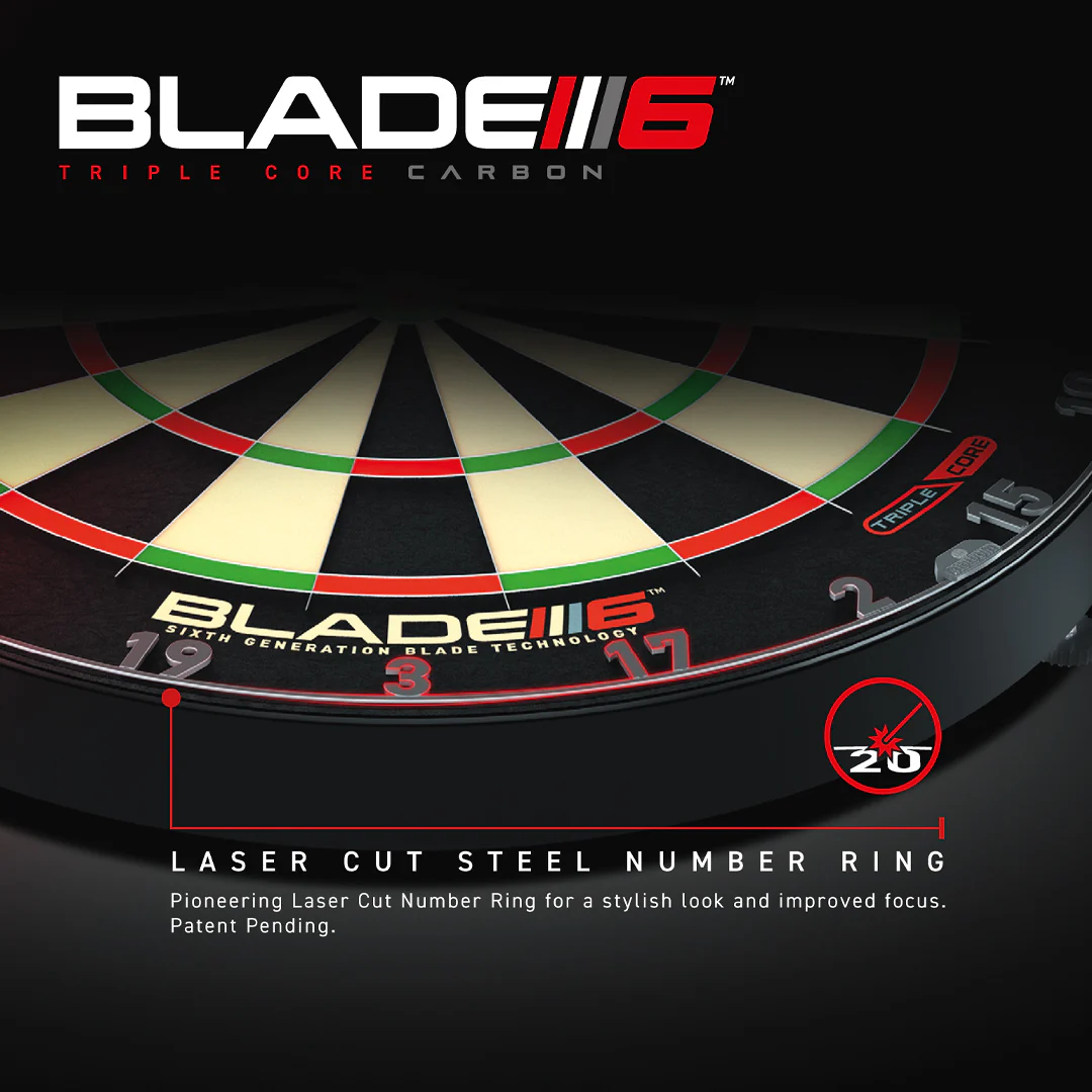 BLADE 6 TRIPLE CORE DARTBOARD - Image 6