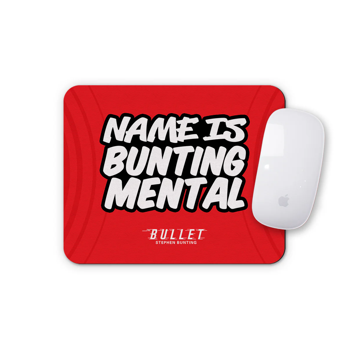 Custom Bunting Mental Mouse Pad