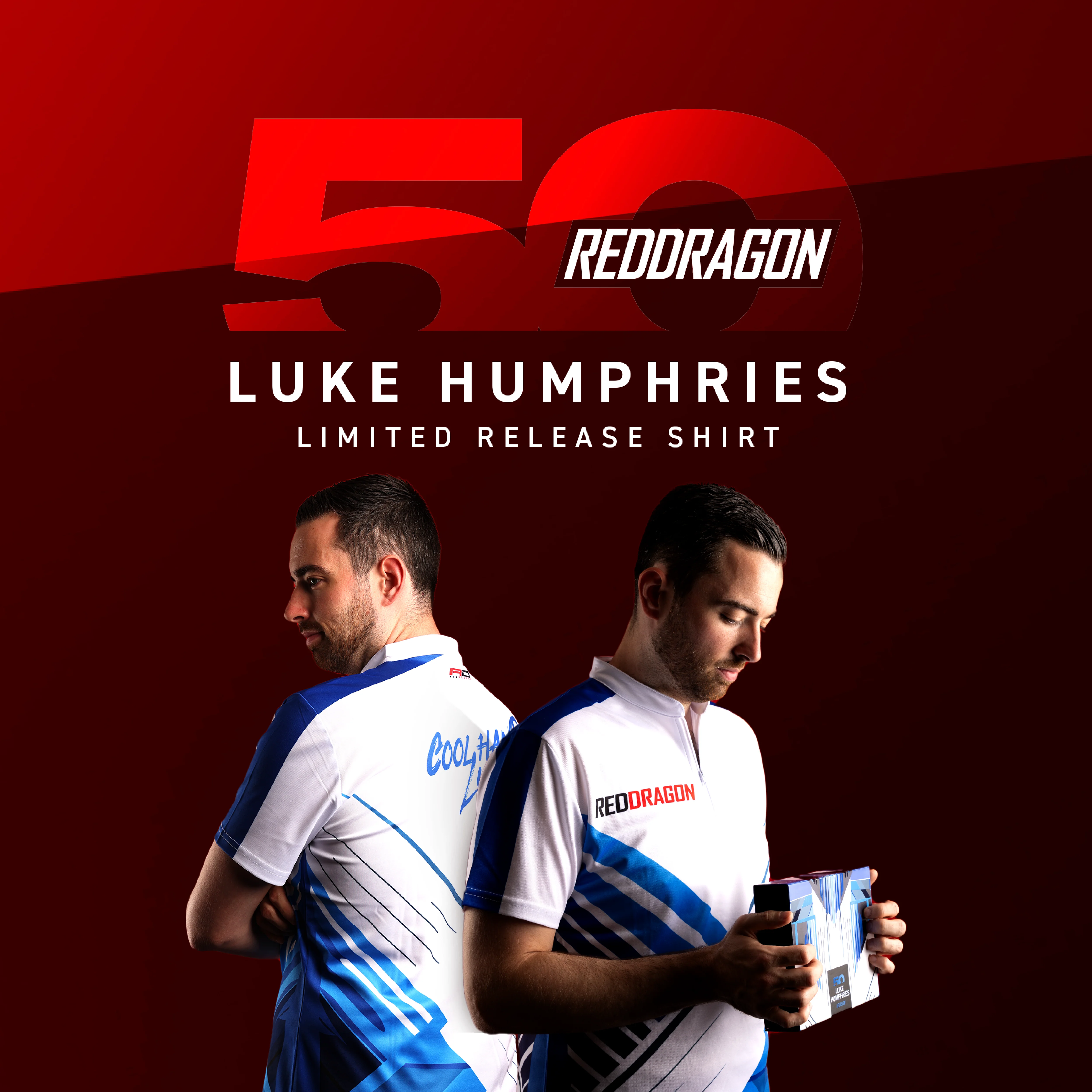 Luke Humphries 50 Year Player Edition Shirt - Image 3