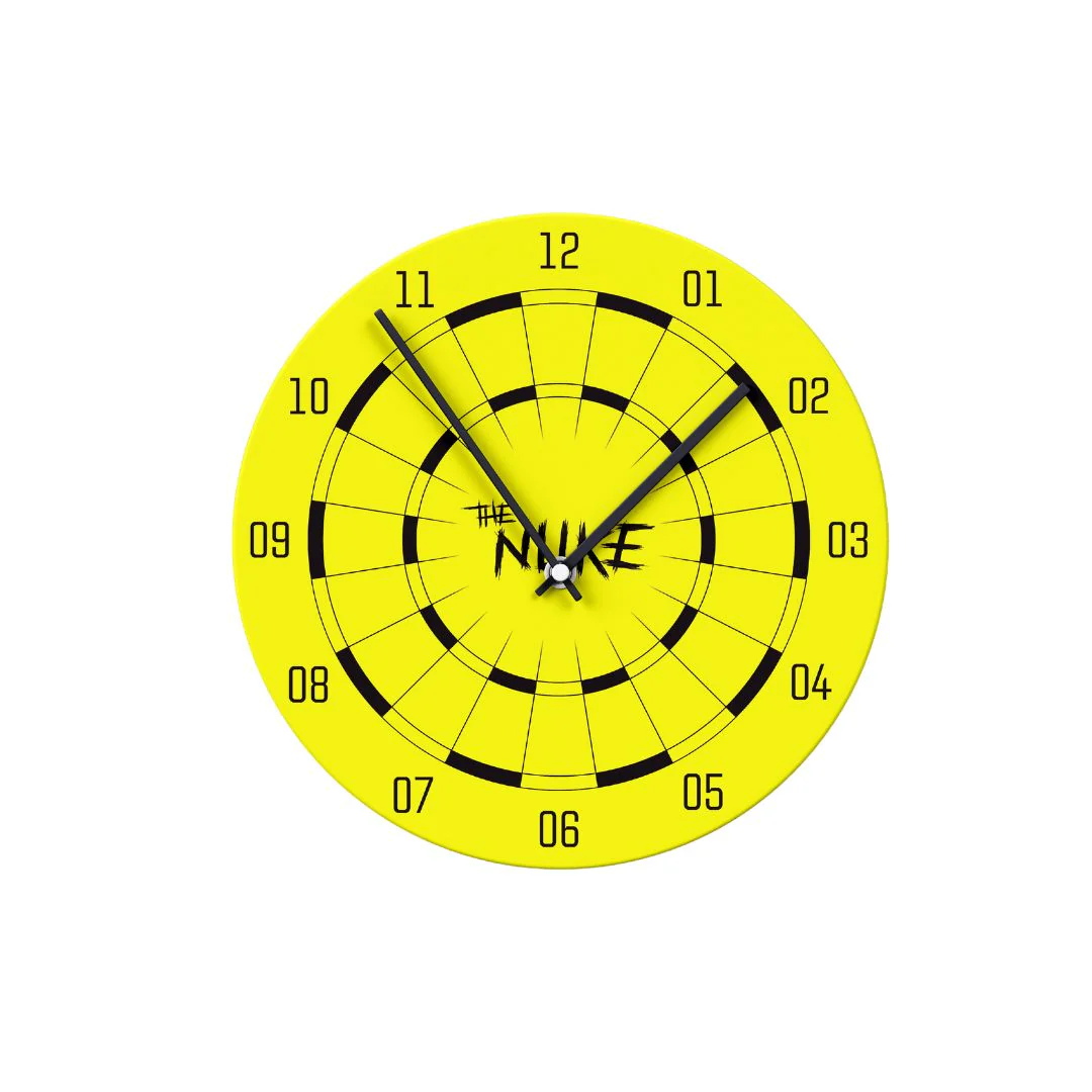 Luke Littler Logo Clock