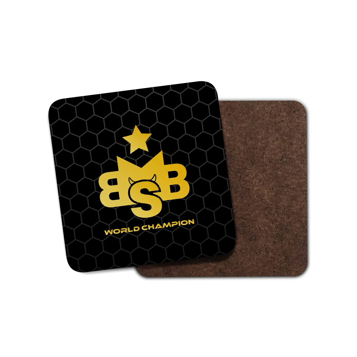 Michael Smith Black Coaster
