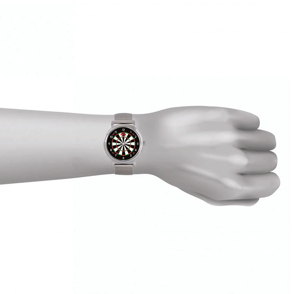 PDC Darts Watch Ladies Silver 38mm - Image 5