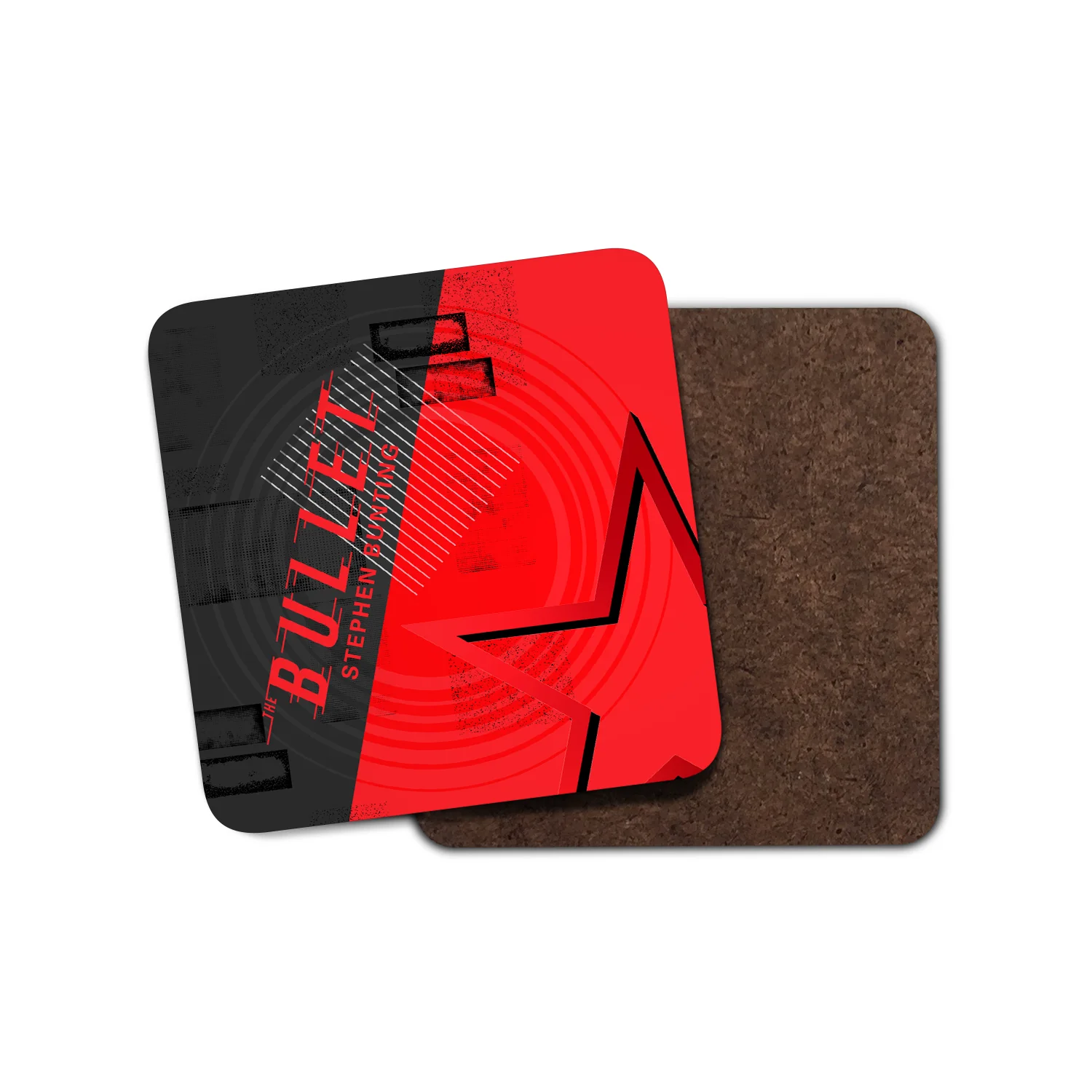 Stephen Bunting Jersey Style Coaster