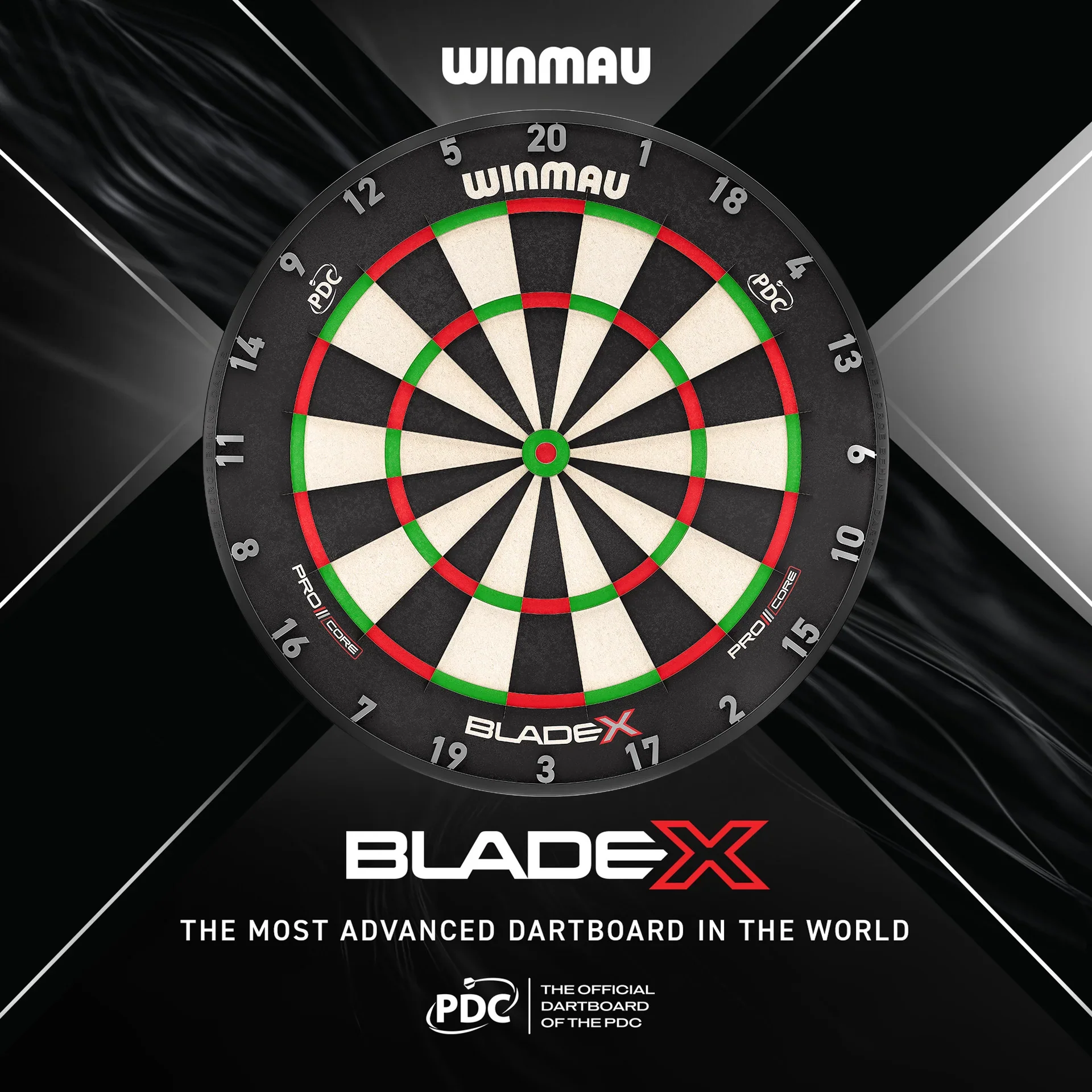 Winmau Blade X - Official PDC Dartboard - Image 14
