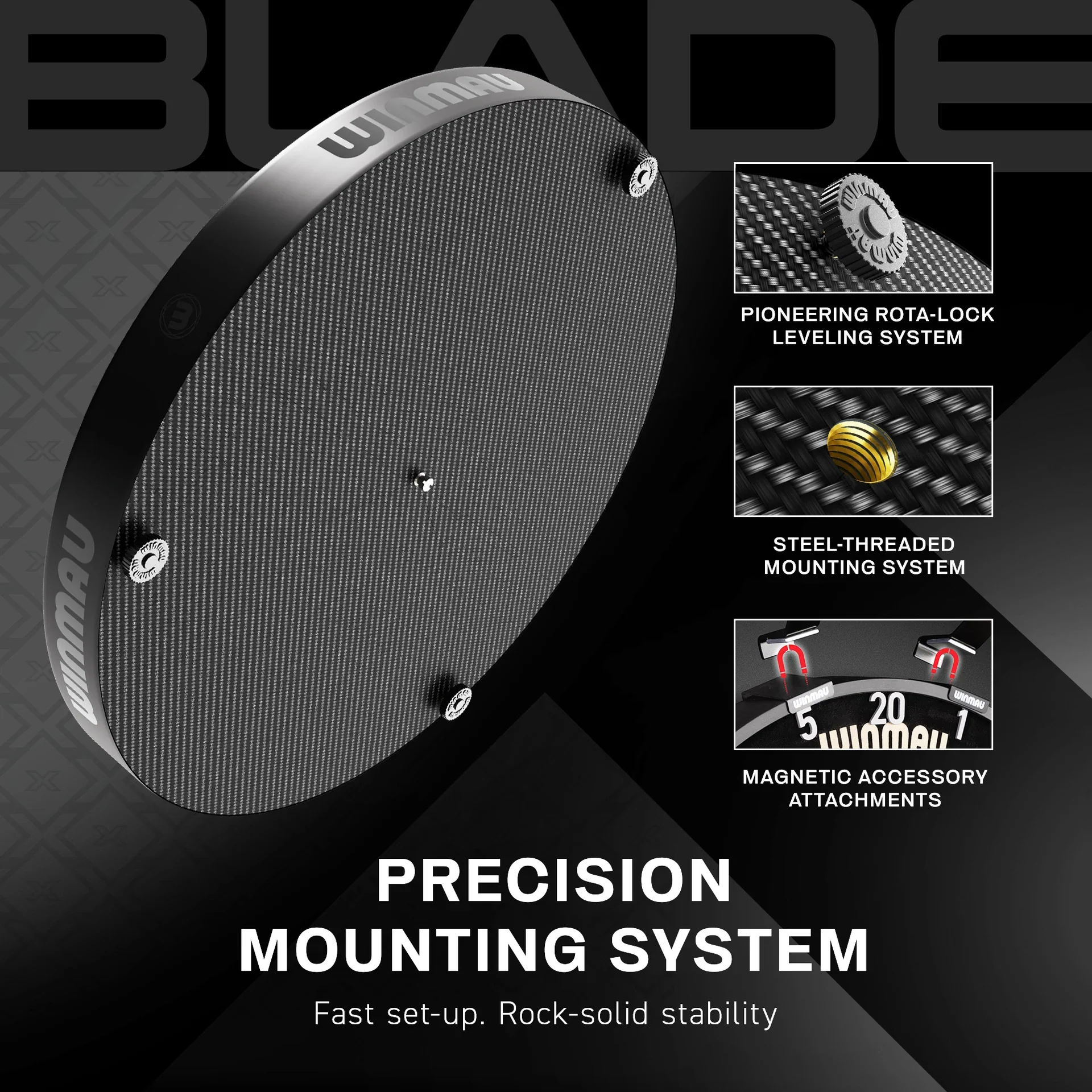 Winmau Blade X - Official PDC Dartboard - Image 7